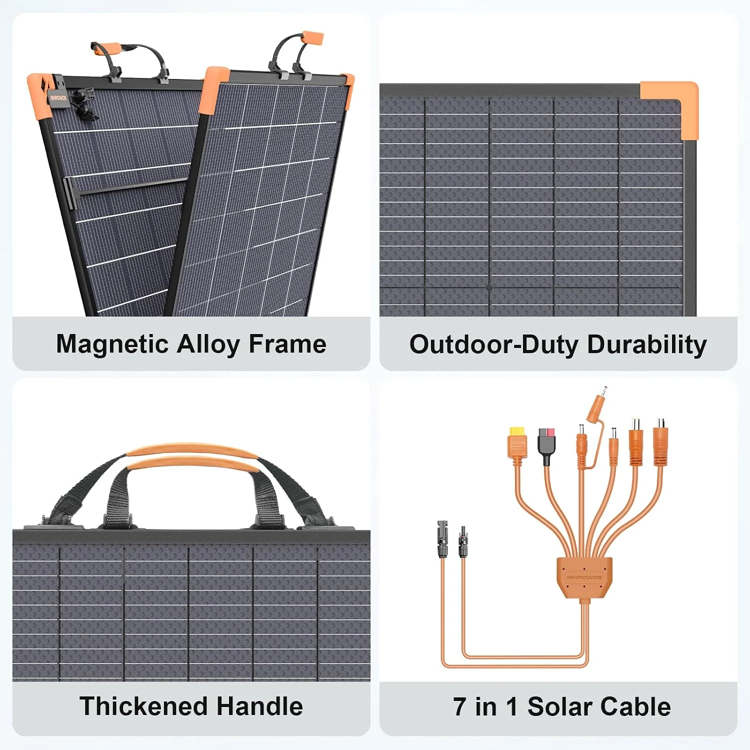 Solar panel connected to a power station