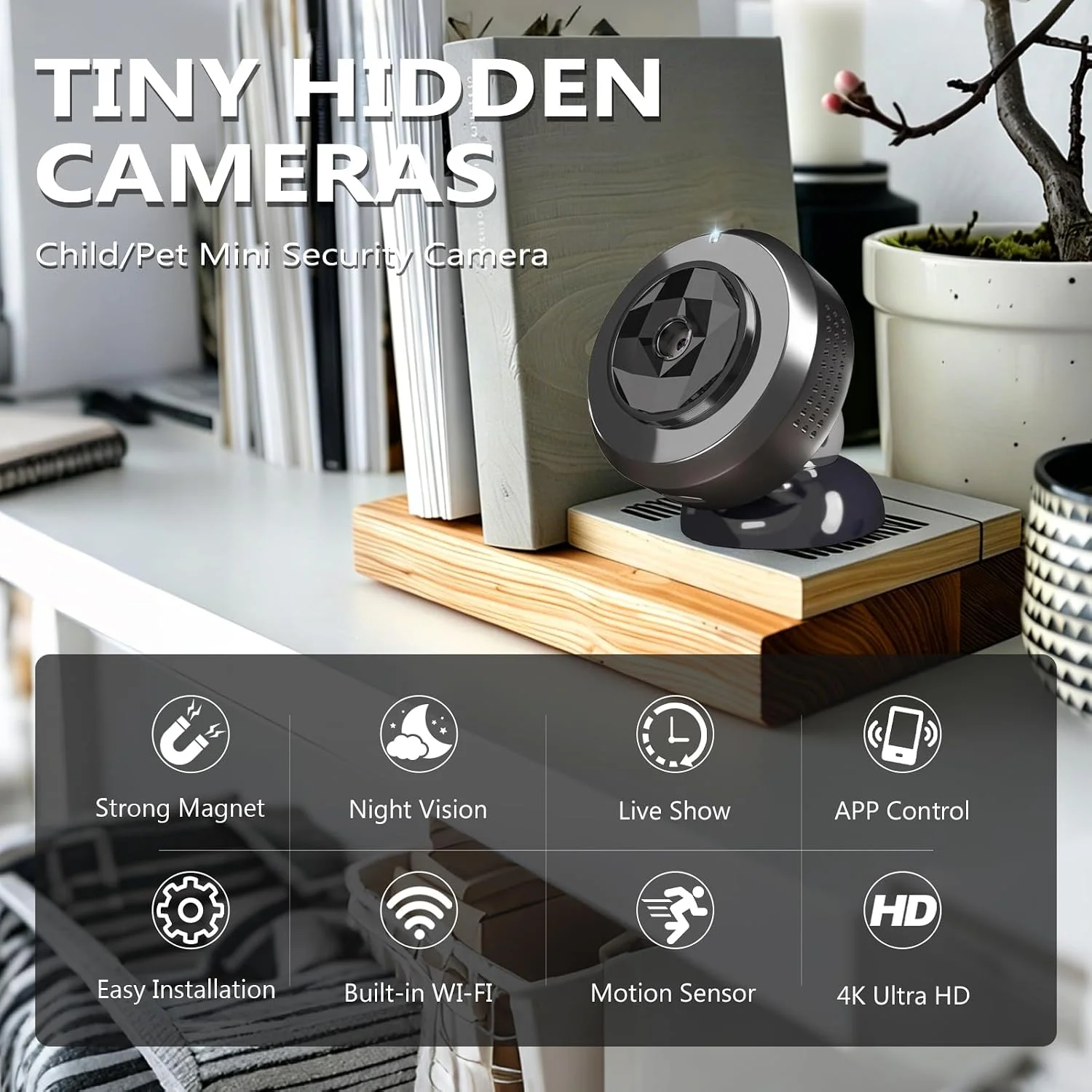 Wide angle lens view for home security