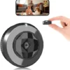 4K Indoor Security Hidden Camera: APP Control Smart Motion Detection for Baby/Pet/Nanny Surveillance