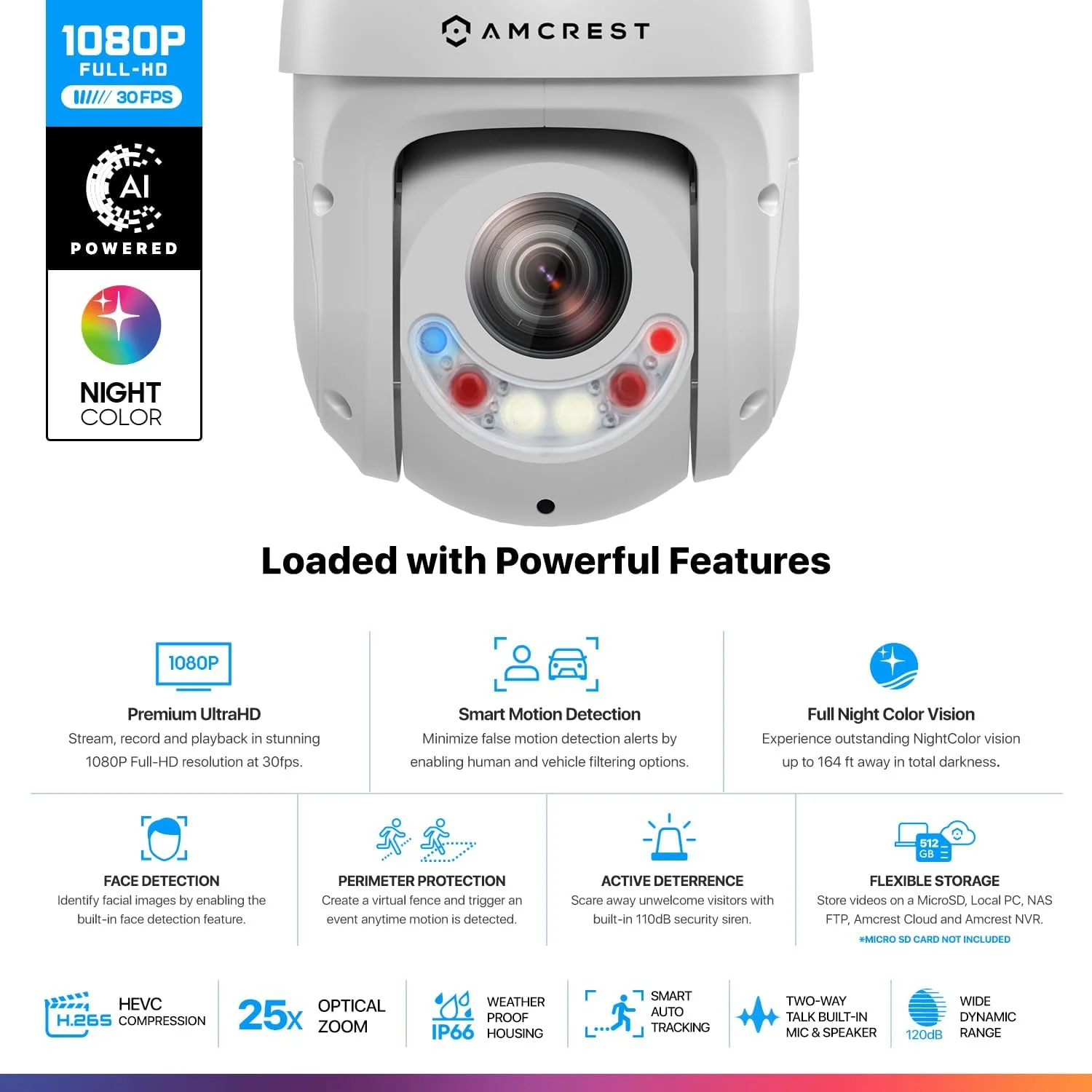 AI intelligent motion detection interface