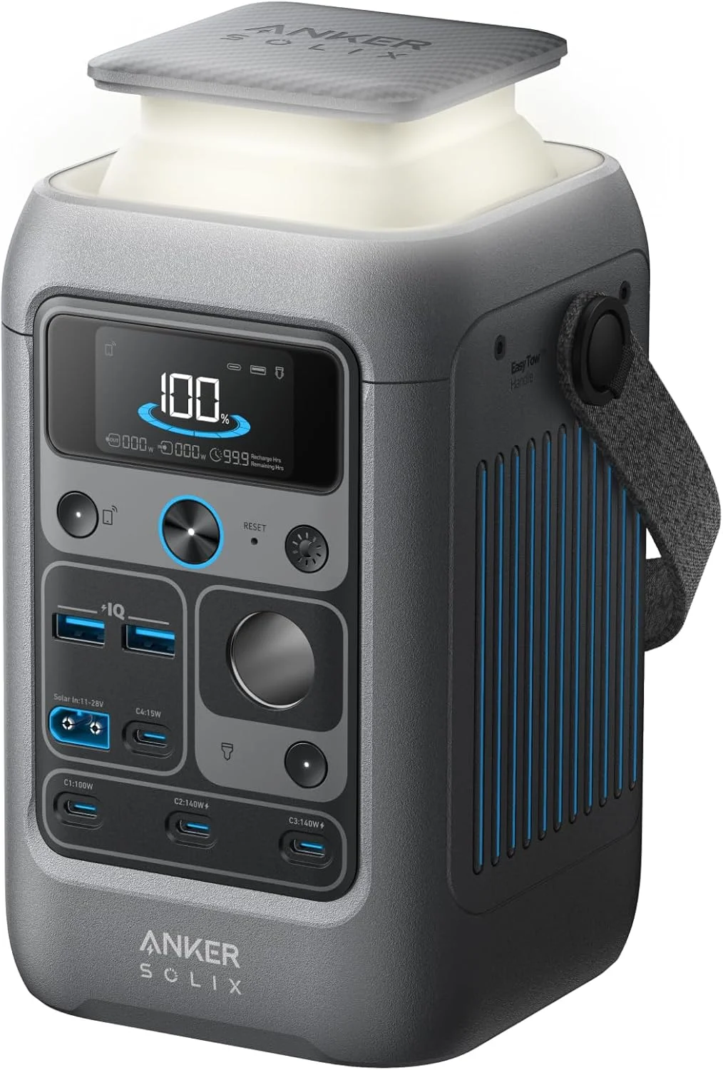 Anker SOLIX C300 DC portable power station for camping