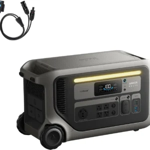 Anker SOLIX F3000 Portable Power Station, 3,072Wh, 6,000W Recharging, Solar Generators for Home Use, Expandable to 24kWh, Works with Generator, For Power Outages, Camping, RVs, Emergencies view 1