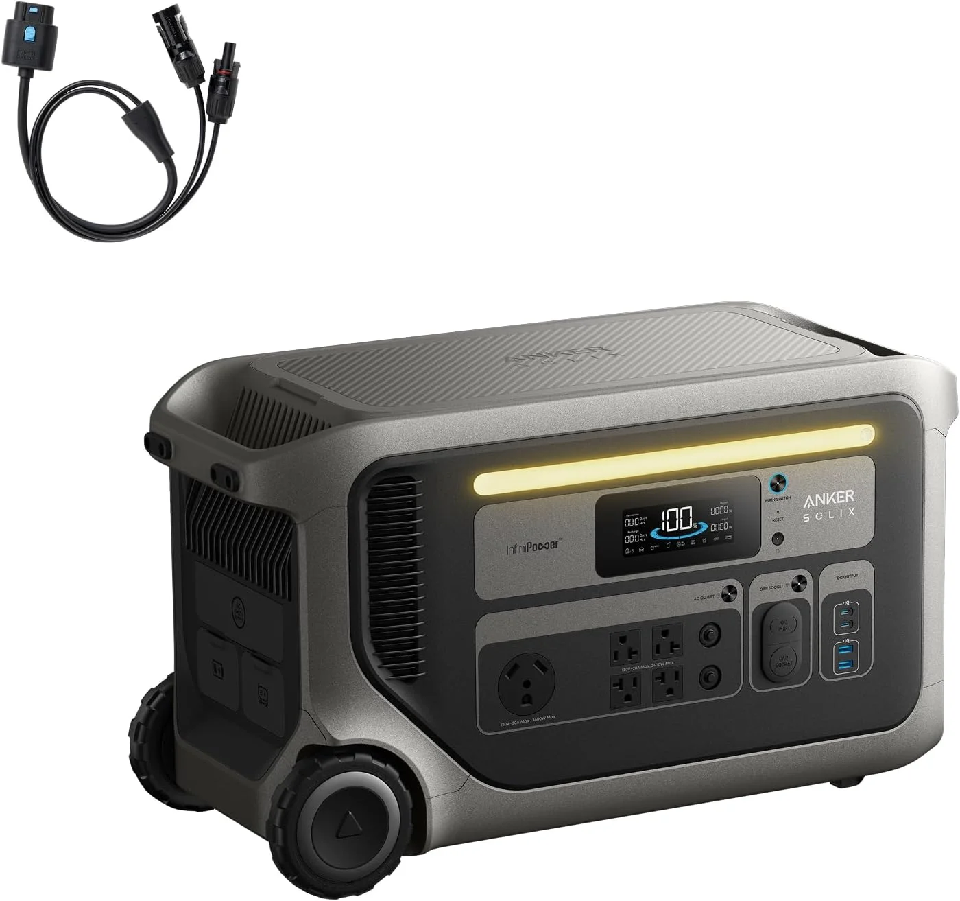 Anker SOLIX F3000 Portable Power Station for home backup