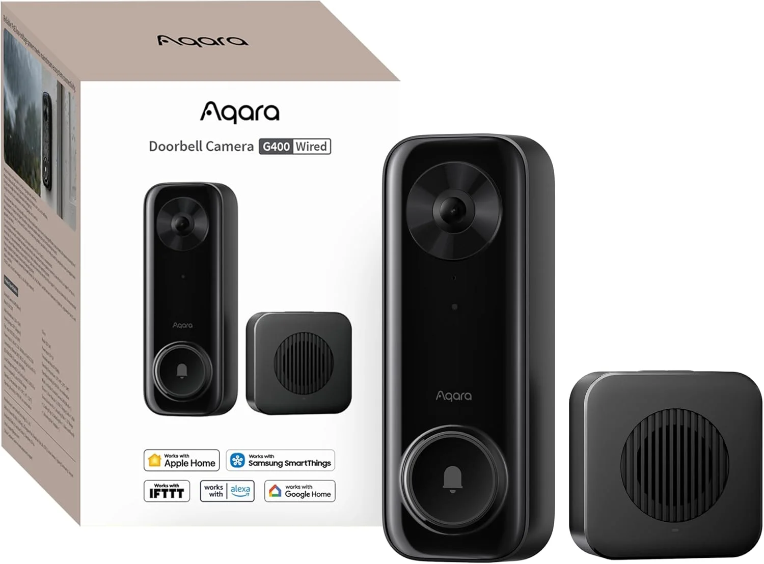 Aqara G400 doorbell camera with chime
