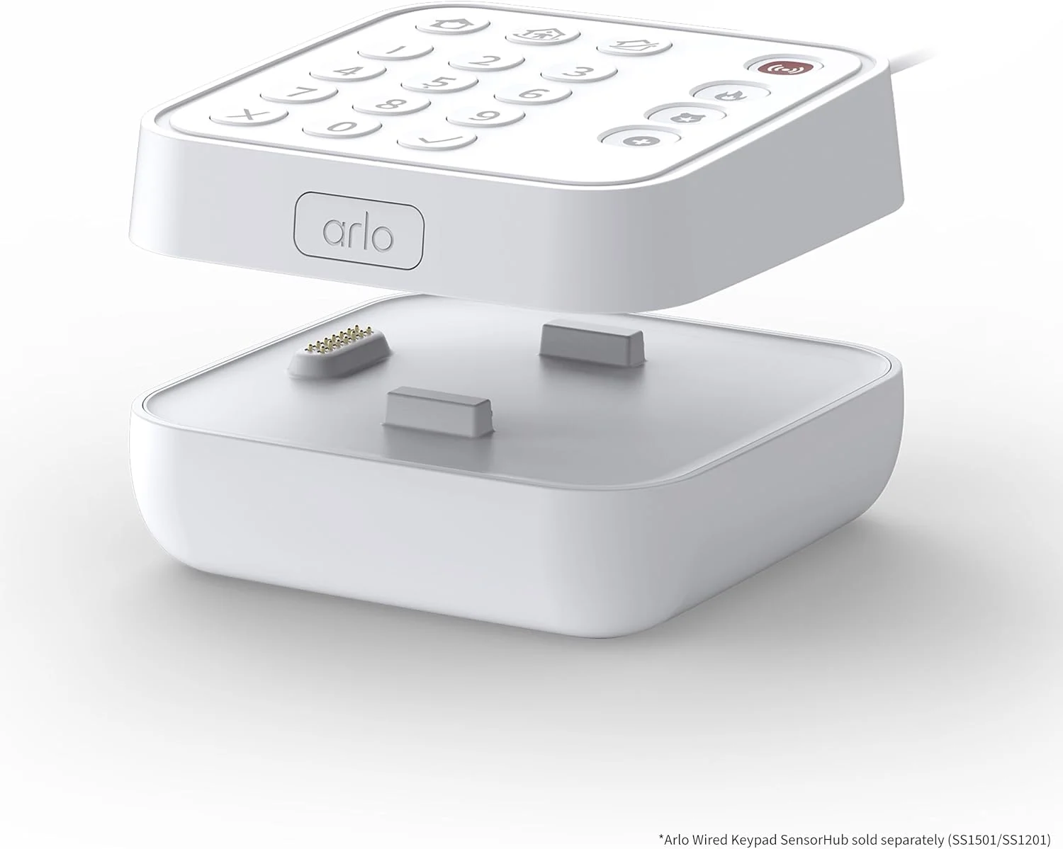 Diagram showing Arlo Cellular & Battery Backup Box maintaining system connectivity during Wi-Fi and power loss