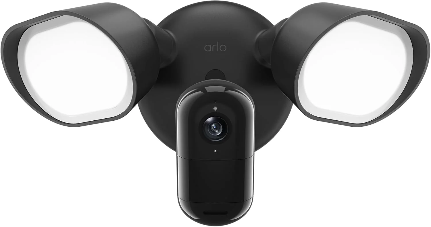 Arlo Wired 2K Floodlight Camera front profile