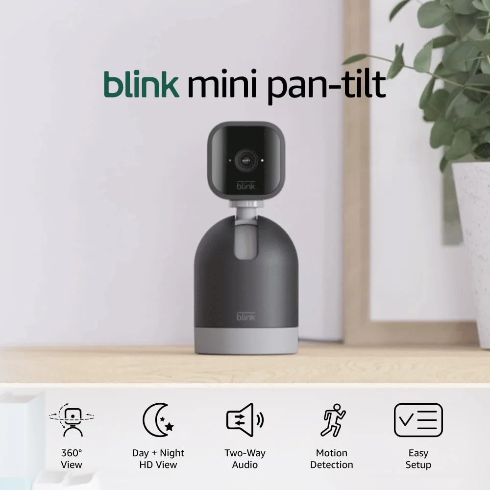 Blink Mini Pan-Tilt complete box contents