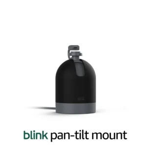 Blink Mini Pan-Tilt Camera (newest model), Rotating indoor plug-in smart security camera, two-way audio, HD video, motion detection, Works with Alexa (White)