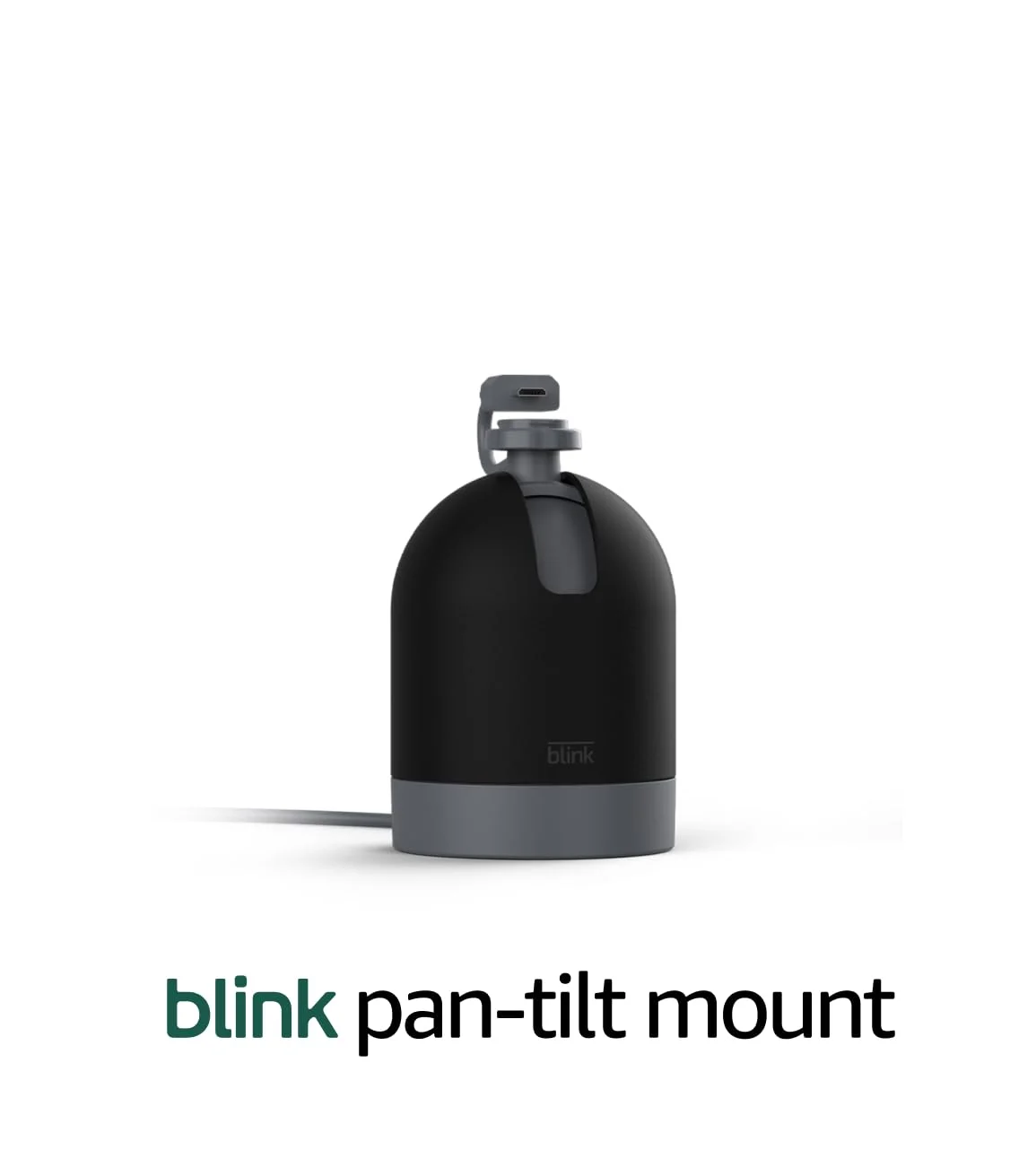 Blink Mini Pan-Tilt Camera (newest model), Rotating indoor plug-in smart security camera, two-way audio, HD video, motion detection, Works with Alexa (White)