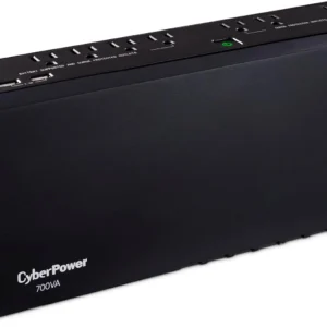 CyberPower SL700U Standby UPS Battery Backup and Surge Protector, 700VA/370W, 8 Outlets, Slim Profile, UL Certified | 3 Surge-Only, 2x USB-a, 890j Surge, Energy Star, 3-Year Warranty view 3