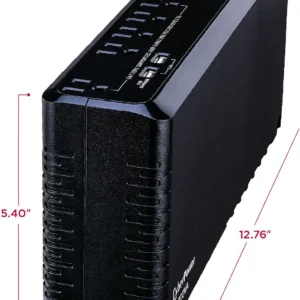 CyberPower SL700U Standby UPS Battery Backup and Surge Protector, 700VA/370W, 8 Outlets, Slim Profile, UL Certified | 3 Surge-Only, 2x USB-a, 890j Surge, Energy Star, 3-Year Warranty view 7