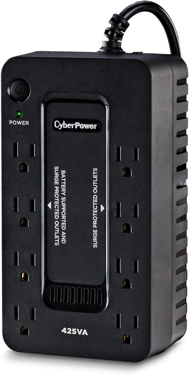 CyberPower ST425 8-outlet layout