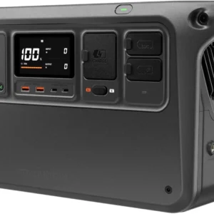 DJI Power 1000 V2 Portable Power Station, 1024Wh LFP Battery, Compact Size, 2600W Stable Output, 0-80% Recharge in 37 Mins, Electric Generator for Home, Camping, RVs, Off-Grid view 1