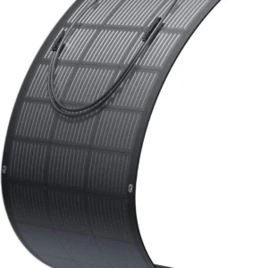 EF ECOFLOW 100W Flexible Solar Panel with High Efficiency Solar Modules, IP68 Waterproofing, Ideal for Off-Grid Solar Panel Kits, PV Charging, Power Kits & Ecosystem view 1
