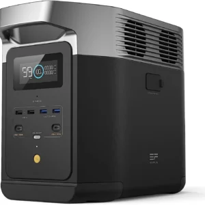 EF ECOFLOW Portable Power Station DELTA 2, 1024Wh LiFePO4 (LFP) Battery, 1800W AC/100W USB-C Output, Solar Generator(Solar Panel Optional) for Home Backup Power, Camping & RVs view 1
