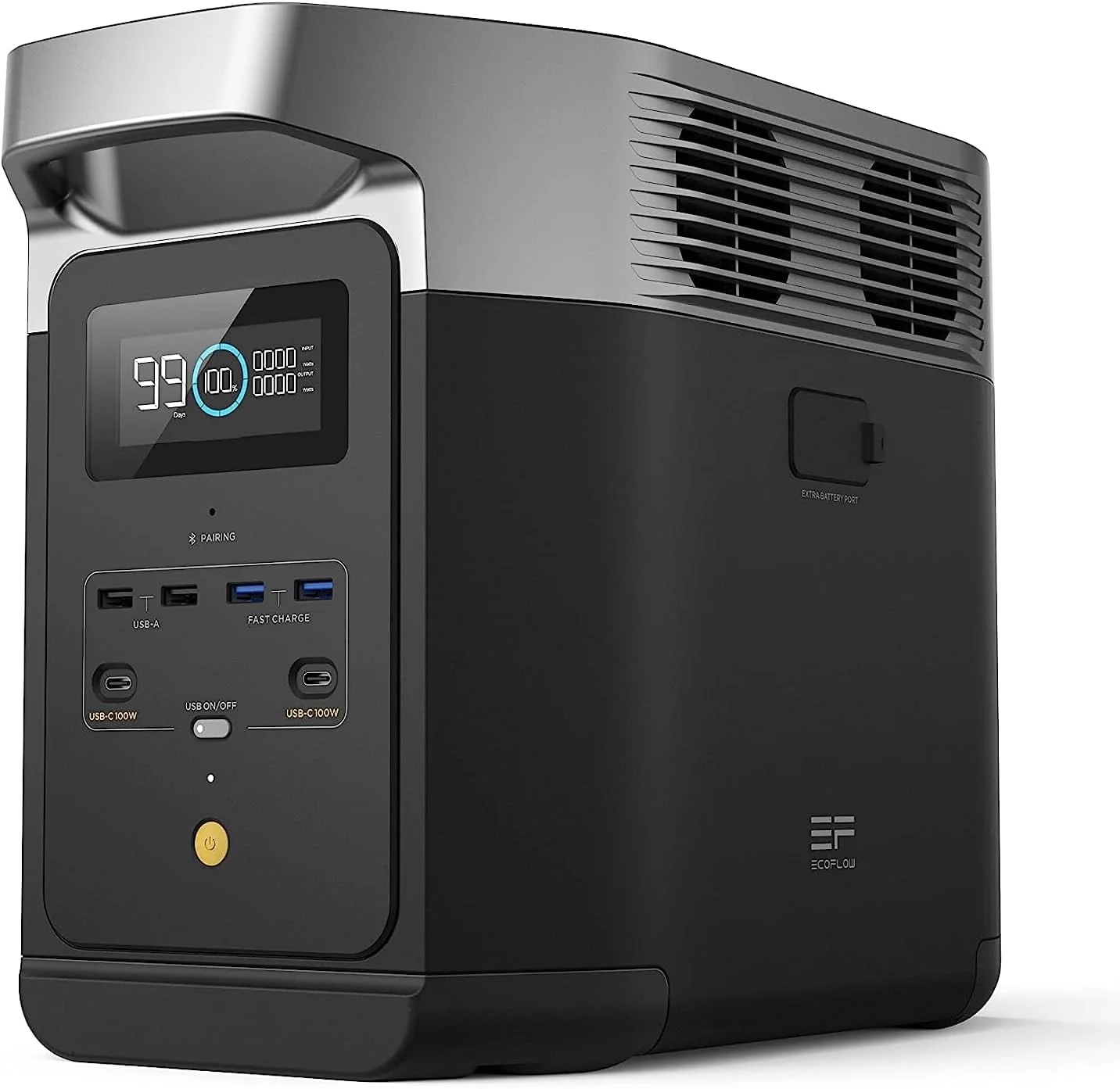 EF ECOFLOW DELTA 2 Portable Power Station front view