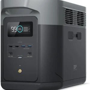 EF ECOFLOW Portable Power Station DELTA 2 Max, 2400W LFP Solar Generator, Full Charge in 1 Hr, 2048Wh Solar Powered Generator for Home Backup(Solar Panel Optional) view 1