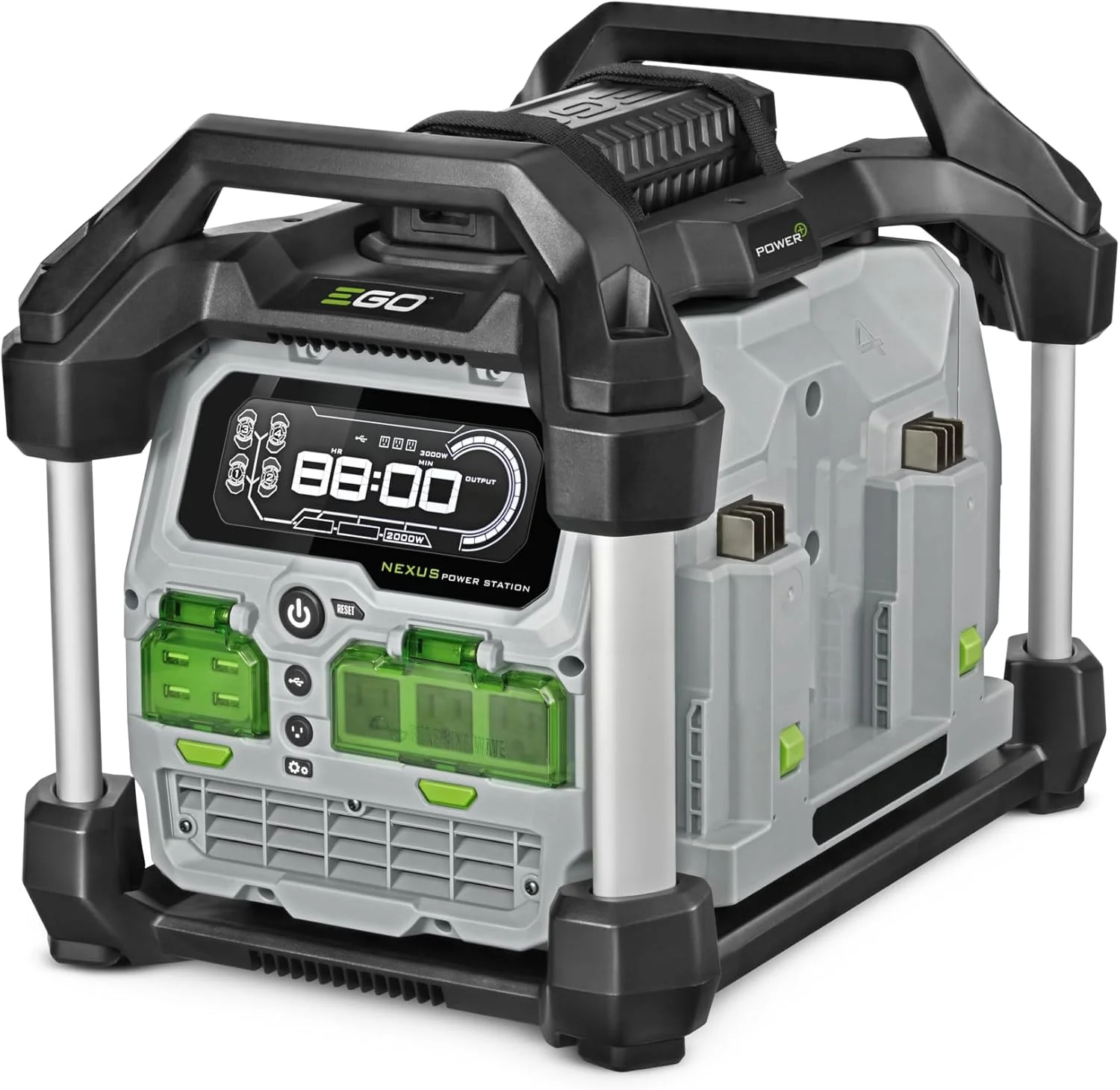 EGO POWER+ Portable Power Station, 1400W, Inverter Generator for Home and Outdoor, Compatible with all EGO Batteries, Batteries Not Included - PST1400
