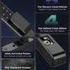 eLinkSmart Slim Keypad Door Lock Built-in WiFi Fingerprint Keyless Entry Mortise Smart Lock for Sliding Patio Glass Door, 2885 Hook Latch, Fits 22–110mm (0.87"-4.33") Door Thickness, Tuya App