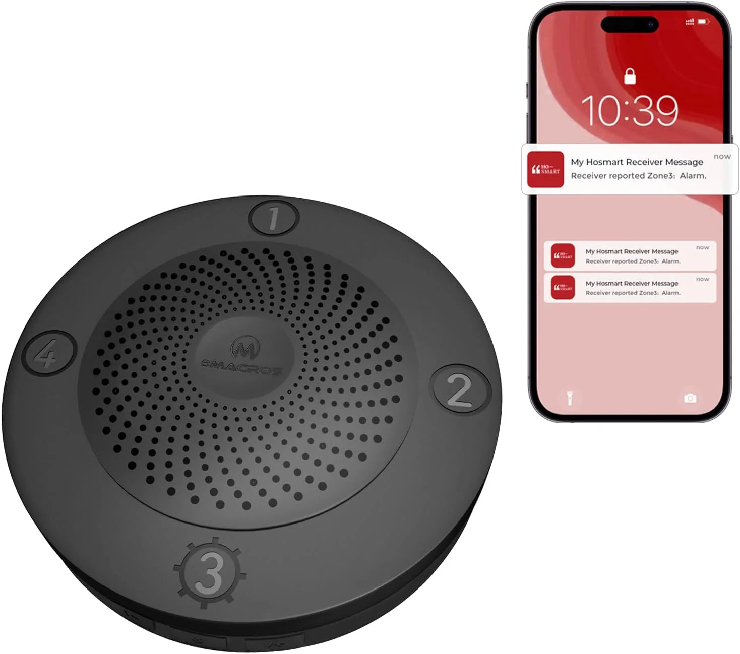 Easy setup process via Bluetooth and Wi-Fi