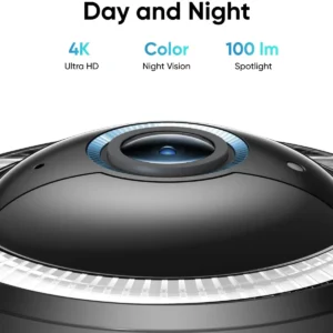 eufy Security 4G LTE Cam S330, 4K Cellular Solar Security Cameras Wireless Outdoor, Pan and Tilt, 4G and Wi-Fi Duo-Mode, AI Tracking, with SIM Card and 32GB SD Card, No WiFi, No Problem view 3