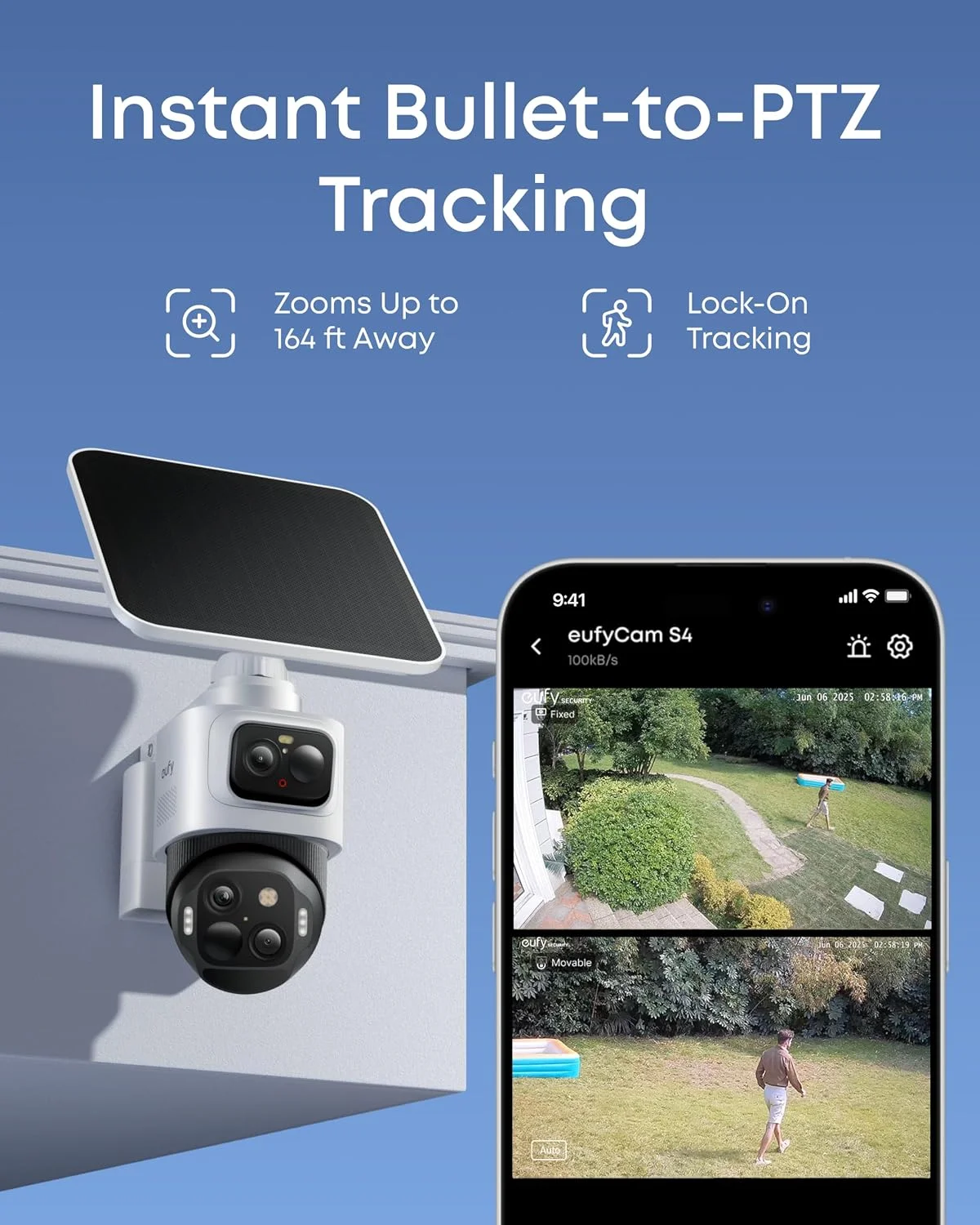 Secure local storage options for eufyCam S4