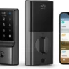 eufy Security Smart Lock E31, Fingerprint Keyless Entry Door Lock for Front Door, Built-in WiFi Deadbolt, App Control, Supports Matter, Apple Home, Alexa, Google, 10000mAh Battery, Auto Lock