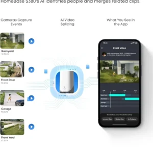 eufy Security SoloCam E42, 4K Security Camera Wireless Outdoor, Solar Powered, AI Motion Tracking, Strobe Light, Pan & Tilt, Facial Recognition, Up to 16 TB, Smart Home Compatible view 5