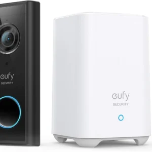 eufy Security, Video Doorbell S220 (Battery-Powered) Kit, Security Camera - 2K Resolution, 180-Day Battery Life, No Monthly Fees, Built-in Storage, Motion Only Alert view 1
