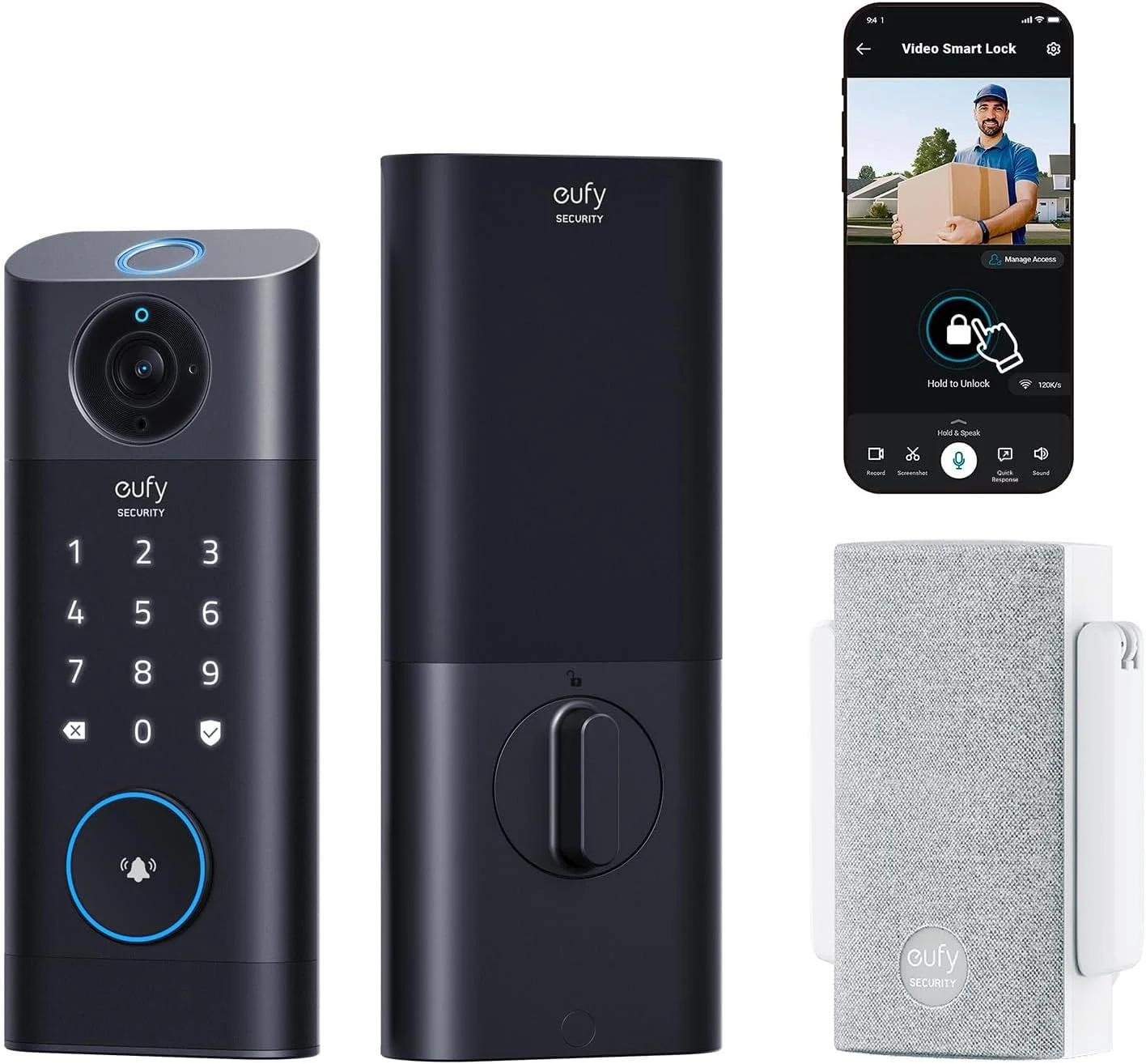 eufy Security Video Smart Lock S330 front view