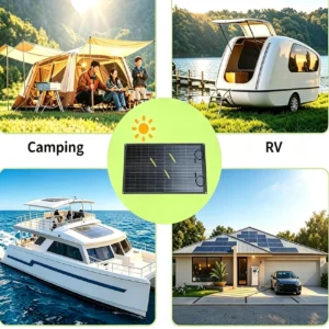 Flexible Solar Panel 200W for Home Camping RV Boat Van Off-Grid, 23% High-Efficiency Mono 200 Watt Solar Panels Kit, 260° Ultra Lightweight Bendable ETFE Panel 20V/24V IP67 Waterproof view 6