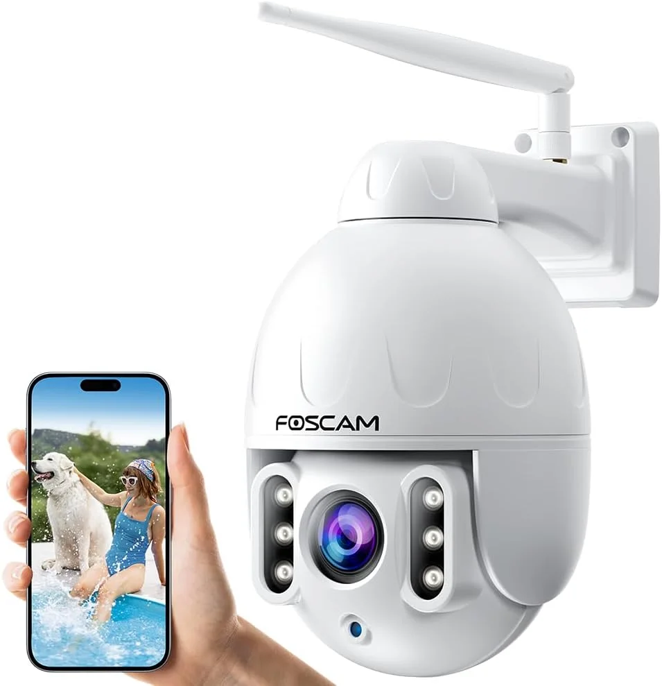 Foscam SD4 2K Outdoor PTZ Security Camera overview
