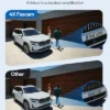 FOSCAM SD4 2k 4MP Outdoor Security Camera, 5G/2.4GHz WiFi PTZ IP Surveillance Camera with 4X Optical Zoom, Smart AI Human Detection, 2-Way Audio, 165ft Night Vision, CMOS Image Sensor, IP66