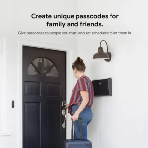 Google Nest x Yale Lock - Tamper-Proof Smart Lock for Keyless Entry - Keypad Deadbolt Lock for Front Door - Oil Rubbed Bronze view 5