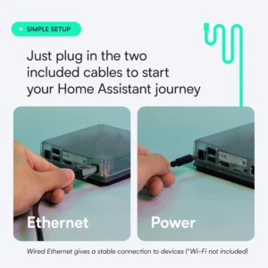 Home Assistant Green | Smart Home hub with Advanced Automation | Official Home Assistant Hardware view 4