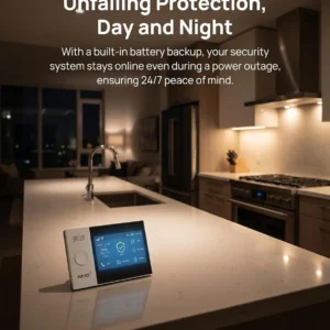 Home Security Systems Alarm System for Home Security GSM/4G+WiFi | 4.3" Touch Screen | SOS | App Instant Alerts | Wireless Smart System | DIY Motion & Door Sensors | Work with Alexa | No Monthly Fee view 2