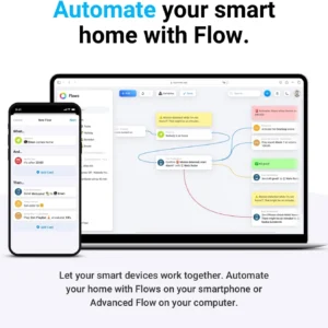 Homey Pro mini | Smart Home Hub for Home Automation – Features Zigbee, Ethernet, Matter & Thread. Compatible with Apple Siri, Amazon Alexa & Google Home. view 5