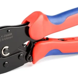 iCrimp Solar PV Panel Crimping Tool Kit, c/w Solar Connector Crimper works for AWG14-10,2.5/4/6mm², Solar Connectors, Wire Cable Cutter, Solar Spanner Wrench, All in One Oxford Bag view 2