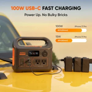 Jackery Portable Power Station Explorer 300, 292Wh Backup LiFePO4 Battery, Solar Generator for Outdoors Camping Travel Hunting Blackout (Solar Panel Optional) view 5
