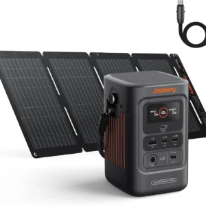 Jackery Portable Power Station Explorer 300, 292Wh Backup LiFePO4 Battery, Solar Generator for Outdoors Camping Travel Hunting Blackout (Solar Panel Optional)