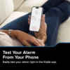 Kidde Smart Carbon Monoxide Detector, Plug-in with AA Battery Backup, Real-Time Notifications, 2.4 GHz Wi-Fi Enabled, Rotating Plug, 85 dB Alarm, 5th Edition, COPDW
