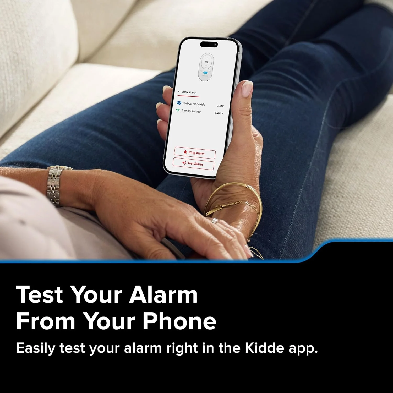 Kidde Smart Carbon Monoxide Detector, Plug-in with AA Battery Backup, Real-Time Notifications, 2.4 GHz Wi-Fi Enabled, Rotating Plug, 85 dB Alarm, 5th Edition, COPDW