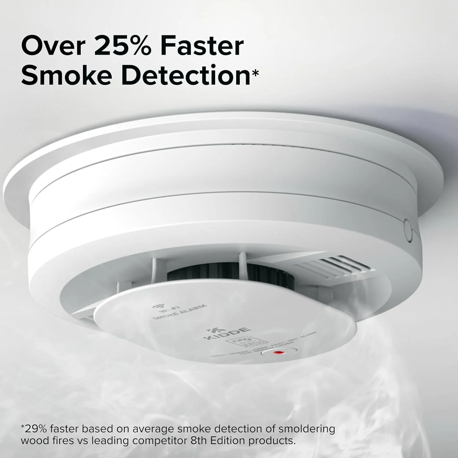 Easy installation of Kidde smoke alarm