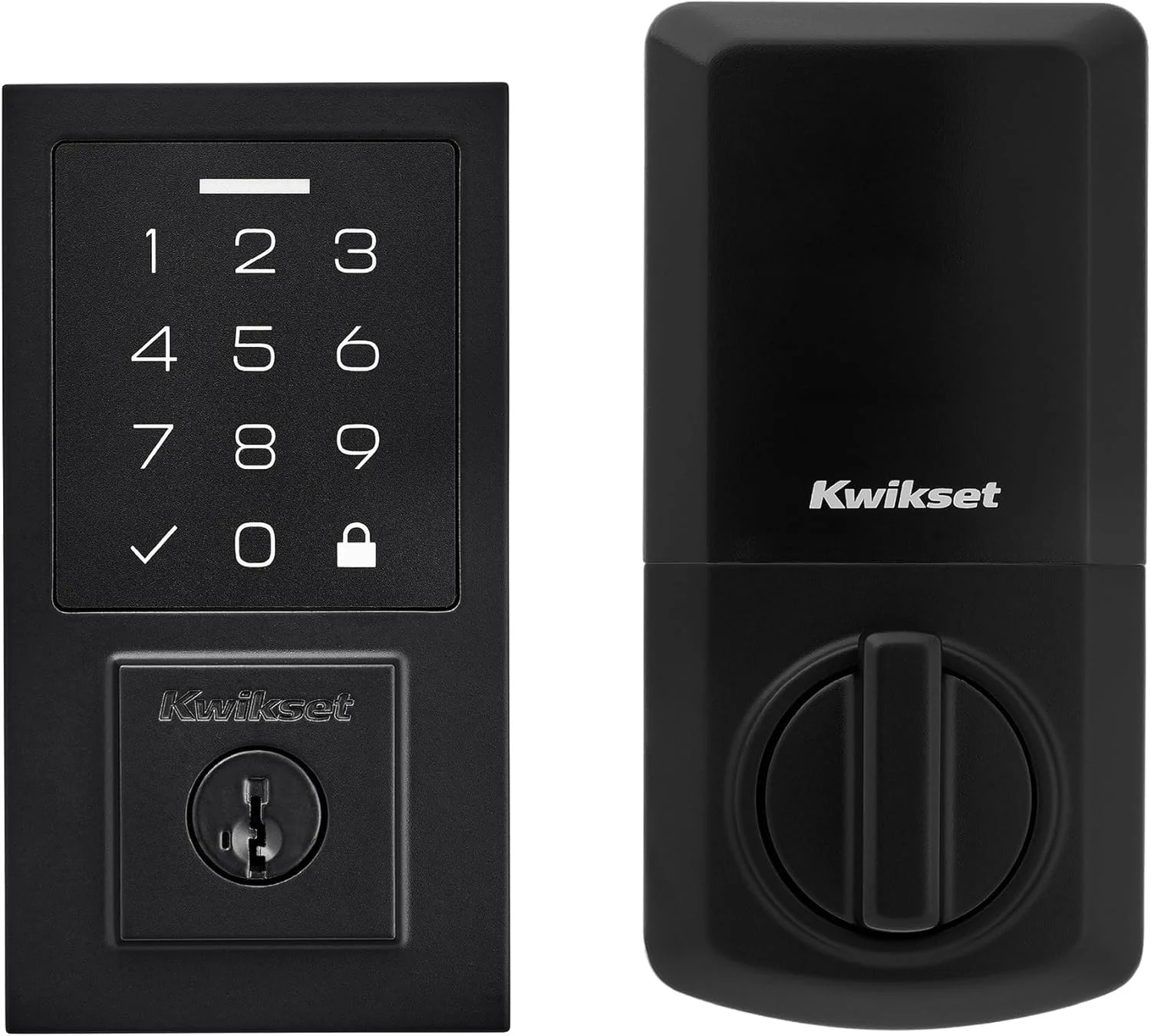 Kwikset SmartCode 270 Matte Black Finish