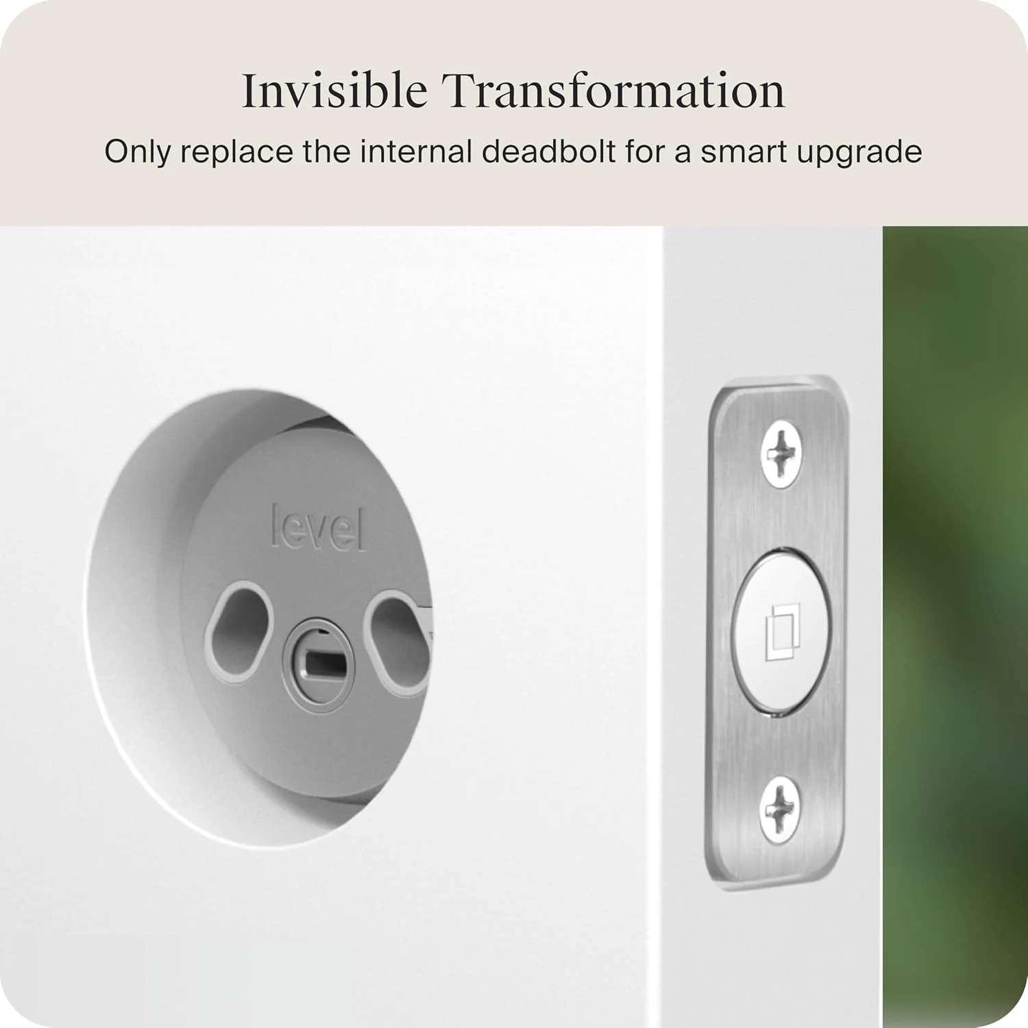 Smart home app dashboard showing Level Bolt integration