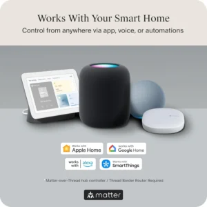 Level Bolt Smart Deadbolt - Make Your Lock Smart Without Changing Keys or Hardware - Matter-Over-Thread - Keyless & Remote Access via Apple, Alexa, Google Home, SmartThings view 7