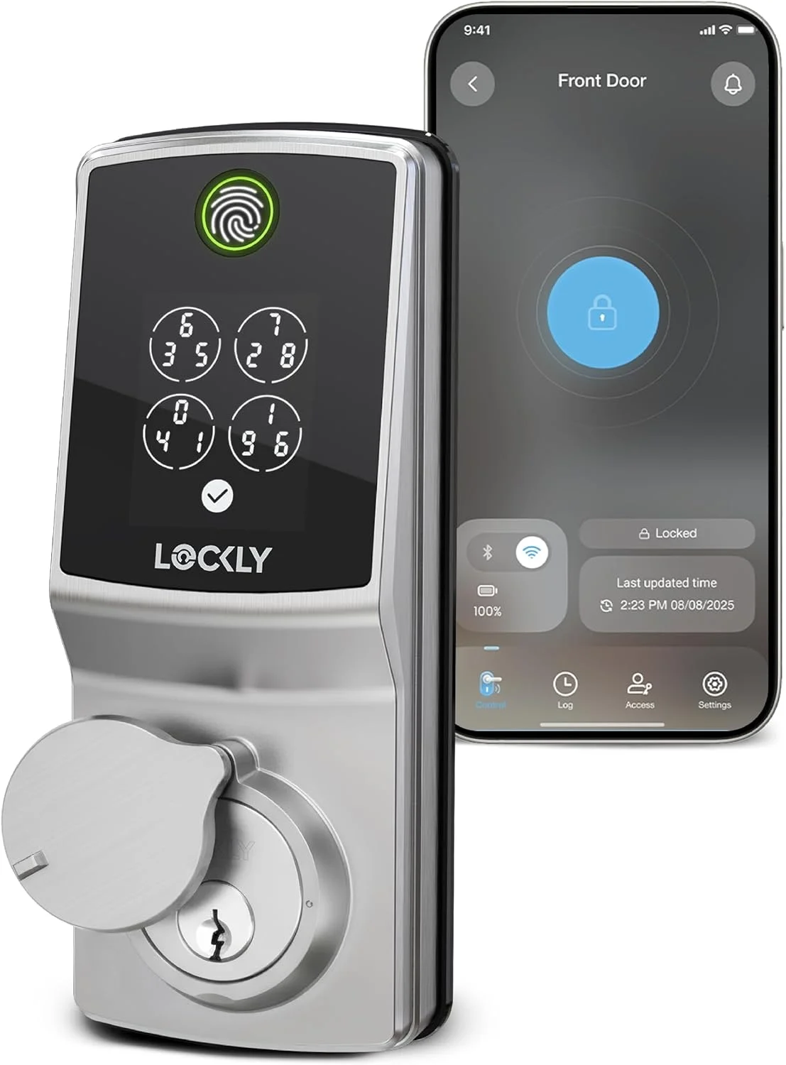 Lockly Secure Pro Smart Lock - Front Door View