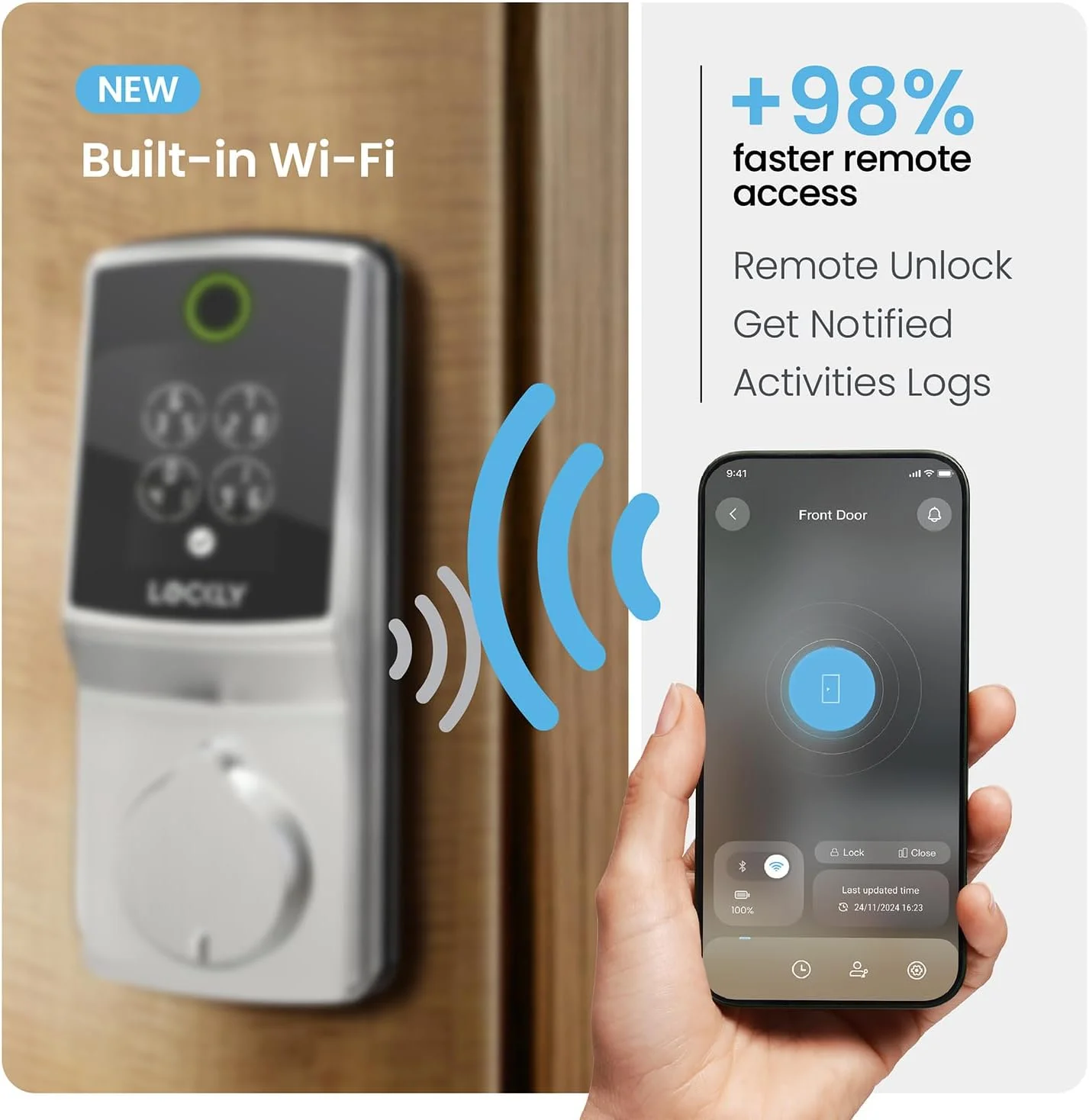 Lockly Secure Pro PIN Genie Keypad