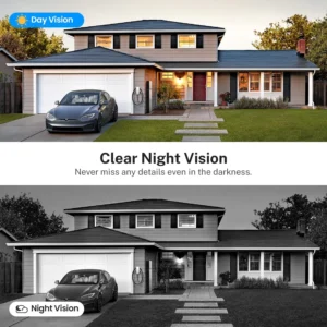 Orbitell 1080p Wireless Wi-Fi Video Doorbell Camera with Two Way Audio, Night Vision, Cloud Storage, Smart AI Motion Detection, Support 2.4GHz Wi-Fi only view 6