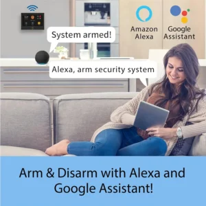 OSI Alarm System Gen 2 (4G), 11pc, DIY, Motion & Entry Sensors, Wireless Siren, Remotes, App & Alexa Compatible Self Monitor(No Monthly Fees) or Optional 24/7 Alarm Monitoring view 7